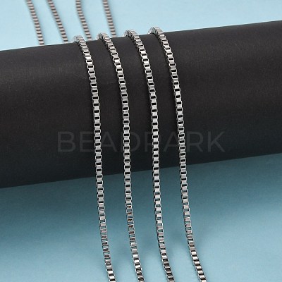 Tarnish Resistant 304 Stainless Steel Venetian Chains CHS-K001-34A-1