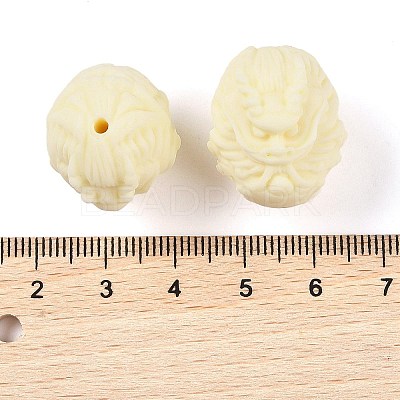 Synthetic Shell & Resin Beads BSHE-G036-15-1