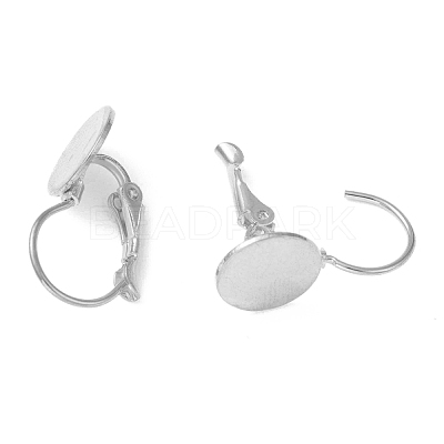 Tarnish Resistant 304 Stainless Steel Leverback Earring Findings KK-H152-08A-P-1