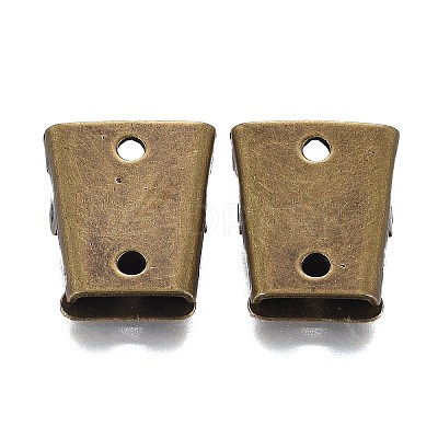 Iron Bolo Tie Slide Clasp IFIN-F162-01B-AB-1