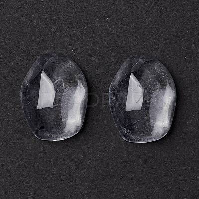 Transparent Resin Cabochons GGLA-G021-05-1