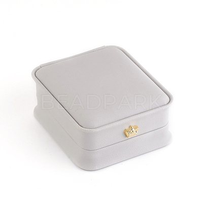 PU Leather Necklace Pendant Gift Boxes X-LBOX-L005-F01-1