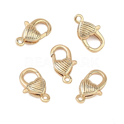 SHEGRACE Brass Lobster Claw Clasps XGRQ58221-767G-1