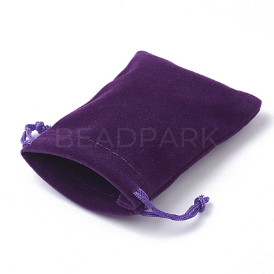 Rectangle Velvet Pouches TP-R022-5x7-08-1-1