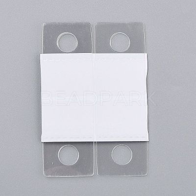 Transparent PVC Self Adhesive Hang Tabs X-CDIS-Z001-03A-1