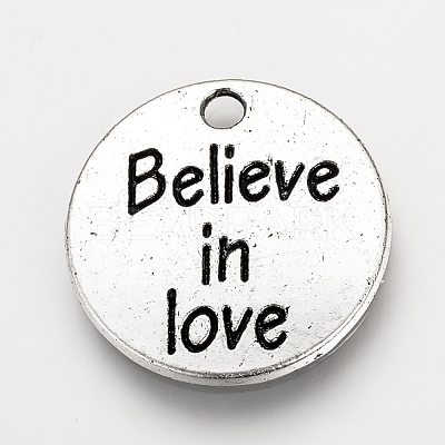 Tibetan Style Alloy Pendants TIBEP-Q078-17AS-RS-1