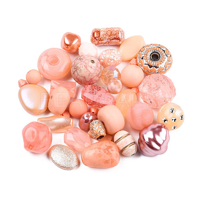 Acrylic Beads SACR-S756-15-01-1