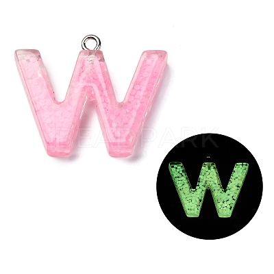 Luminous Resin Pendants RESI-I059-W01-1