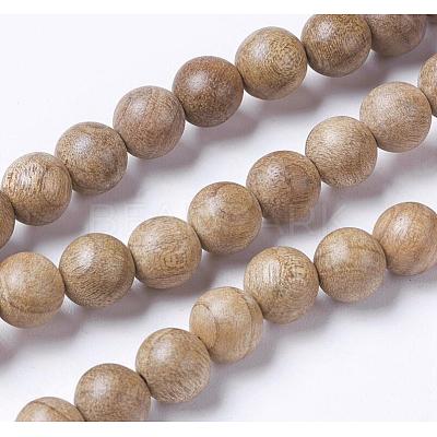 Natural Wood Beads Strands X-WOOD-J001-02-6mm-1