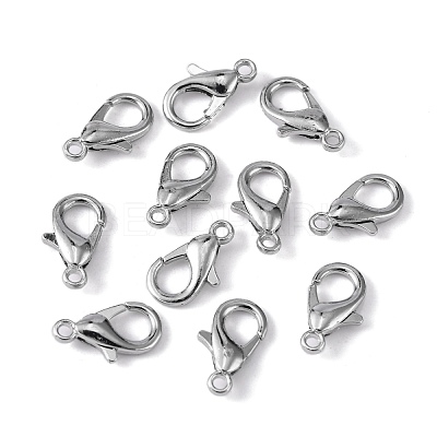Zinc Alloy Lobster Claw Clasps E102-NF-1
