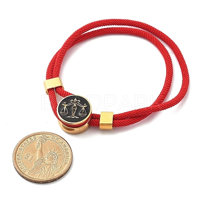Constellation Nylon Cords Multi-strand Bracelets BJEW-U016-01B-09-1