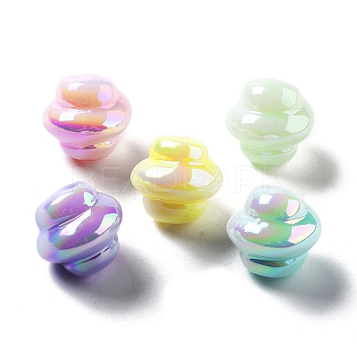 UV Plating Acrylic Beads MACR-K357-10F-1