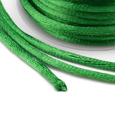Nylon Satin Rattail Cords NWIR-L006-1.5mm-09-1