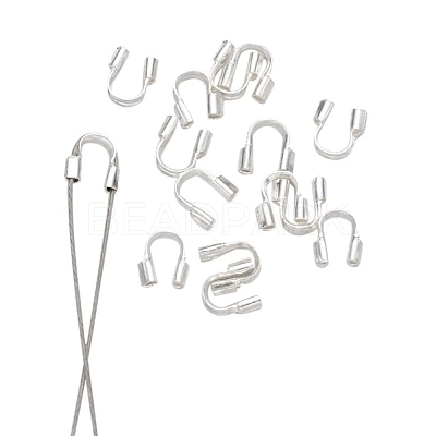 Eco-Friendly Rack Plating Brass Wire Guardians KK-I606-30S-NR-1