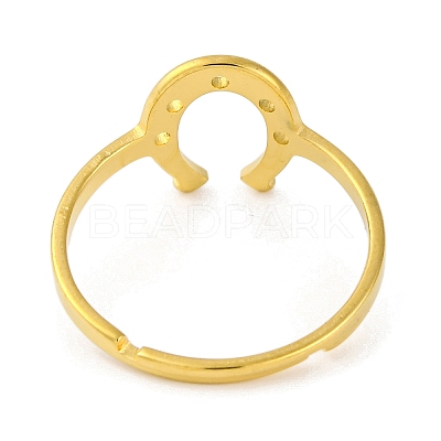 201 Stainless Steel Adjustable Rings for Women RJEW-D082-02D-1