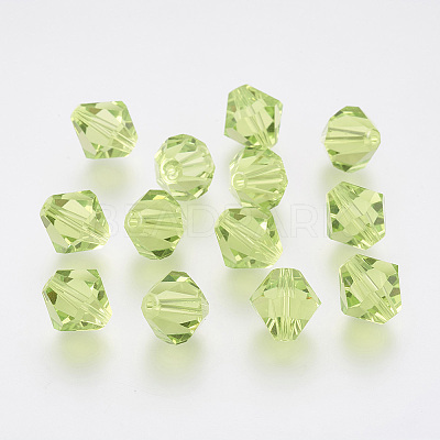 Imitation Austrian Crystal Beads SWAR-F022-10x10mm-252-1