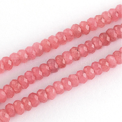 Natural White Jade Bead Strands X-G-R171-2x4mm-06-01-1