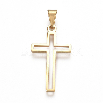 304 Stainless Steel Pendants Ion Plating(IP) LS-STAS-G217-13G-1