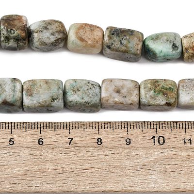 Natural Chrysocolla and Lapis Lazuli Beads Strands G-D098-D12-1