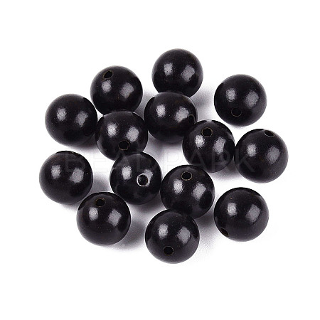 Undyed Natural Wood Beads WOOD-ZX010-05C-1