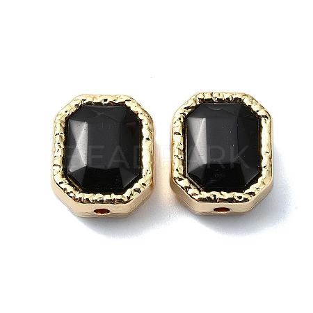 Rack Plating Alloy Beads PALLOY-Z004-03G-01-1