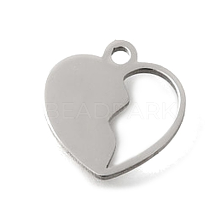 304 Stainless Steel Charms STAS-S178-02P-1