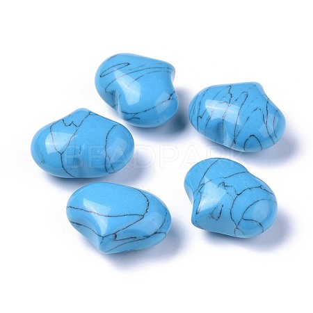 Synthetic Turquoise Beads G-F659-A37-1