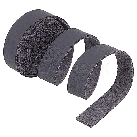 Flat PU Leather Cord WL-WH0004-09A-1