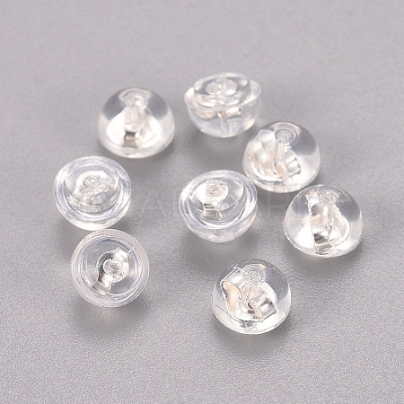 Silicone Ear Nuts SIL-WH0002-02S-1