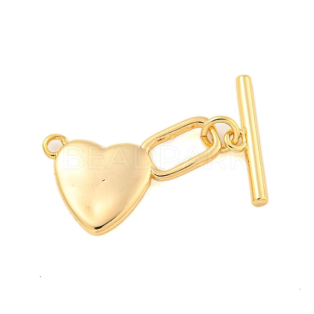 Brass Toggle Clasps KK-A223-21G-1