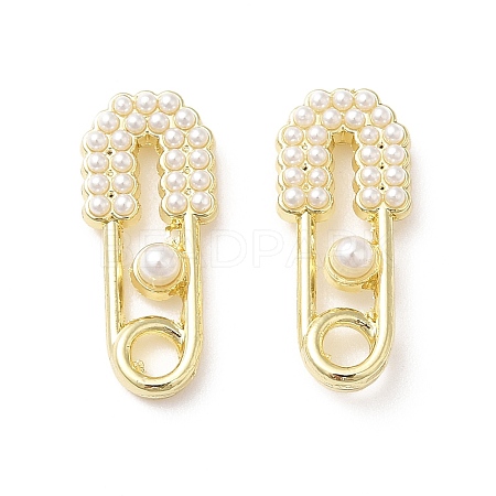 Alloy Stud Earring Findings FIND-I033-03G-1