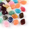 Rhombus Imitation Gemstone Acrylic Beads X-OACR-R041-M-1