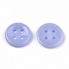 4-Hole Handmade Lampwork Sewing Buttons BUTT-T010-01H-2