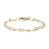 Brass Link Chains  Bracelet for Men Women BJEW-JB07253-1