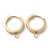 201 Stainless Steel Huggie Hoop Earrings Findings STAS-A167-01N-G-1