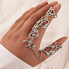 Flower Alloy Finger Rings for Women FS-WG5F0EA-02-1