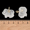 Natural Quartz Crystal Carved Pendants GG-CBA105B-03K-G-3