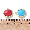 Natural & Synthetic Mixed Gemstone Pendants G-G012-09D-3