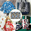 Japanese Style Cotton Fabric DIY-WH0504-889C-5