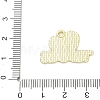 Tennis Alloy Enamel Pendants AL-CBA292F-02F-G-3