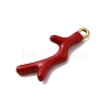 304 Stainless Steel Enamel Pendants STAS-I355-11G-05-2