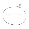 Waxed Cotton Cord Necklace Making MAK-S034-015-2