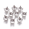 Non-Tarnish 316 Surgical Stainless Steel Sew on Prong Settings X-STAS-E470-01A-P-2