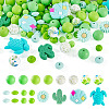 Summer Theme Food Grade Eco-Friendly Silicone Beads SIL-TA0002-72-1