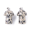 Natural Dalmatian Jasper Pendants G-M380-B09-P-2