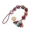 7 Chakra Gemstone Hanging Decorations HJEW-JM00805-02-3