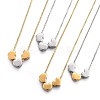304 Stainless Steel Pendant Necklaces NJEW-O110-03-1