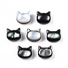 Natural Black Lip Shell Beads SSHEL-N032-47-2