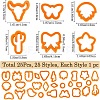 25pcs Plastic Molds AJEW-WH20002-06A-2