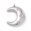 Non-Tarnish 304 Stainless Steel Pendants X-STAS-E173-01P-2
